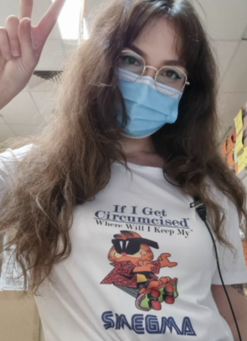 garfield smegma shirt - If I Get Circumcised Where Will I Keep My Saegma